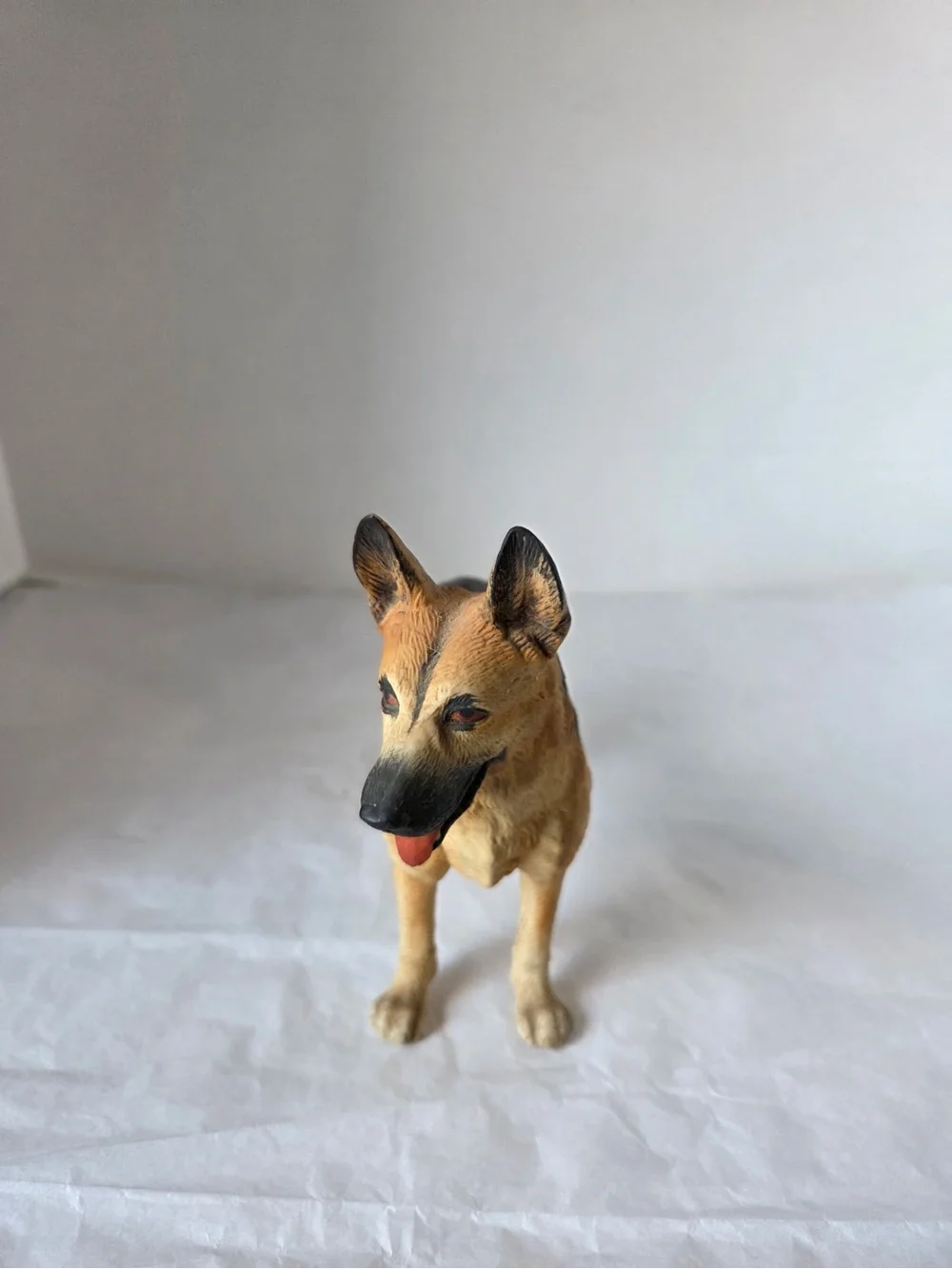 Vintage Andrea By Sadek German Shepherd Figurine Porcelin/ Ceramic - Picture 4 of 8